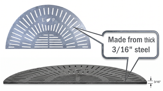 Half Moon Grill Grate