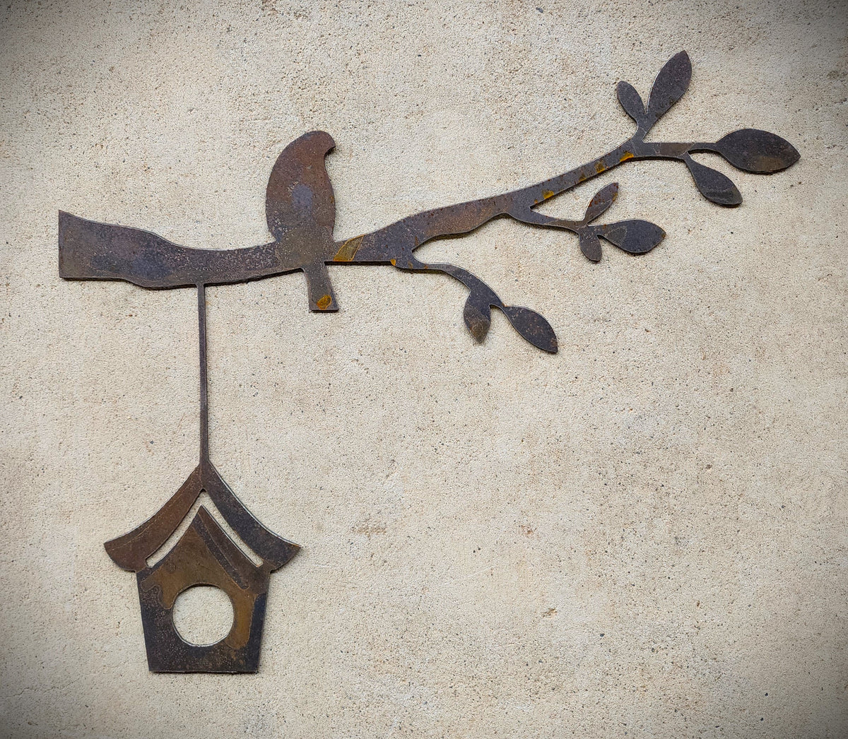 Bird on Limb Art