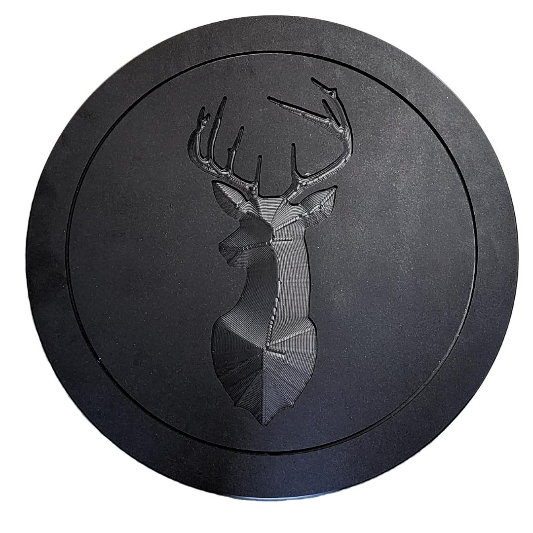 32" Fire Pit Solid Poly Top