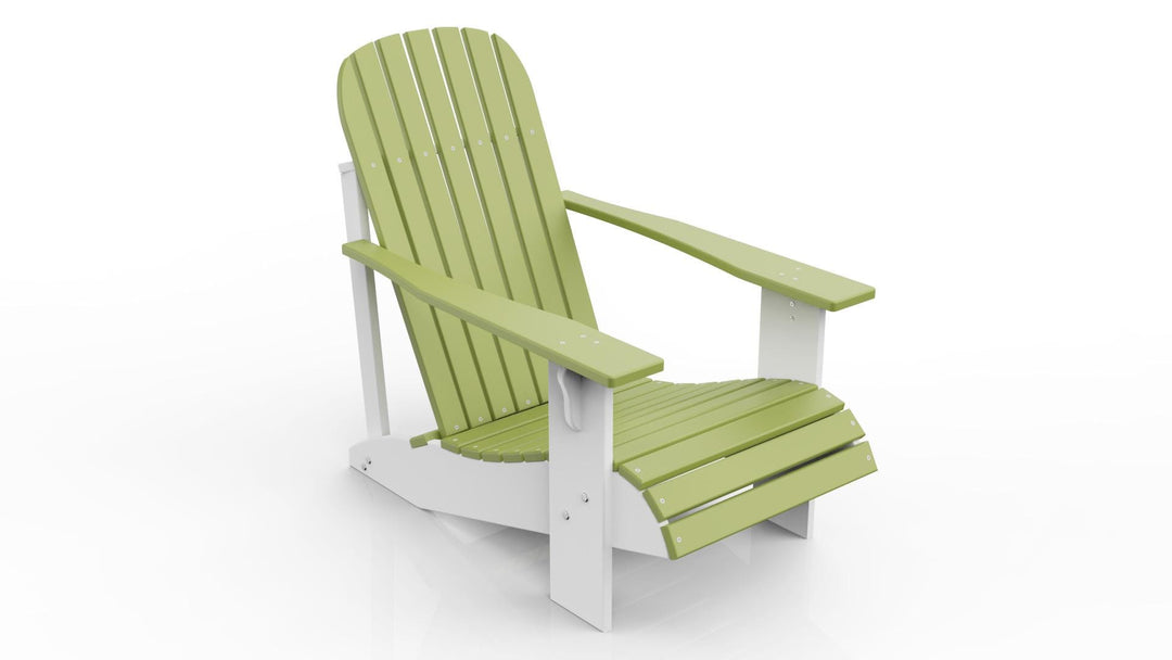 Adirondack Chair in Classic Style. Two Tone Combo