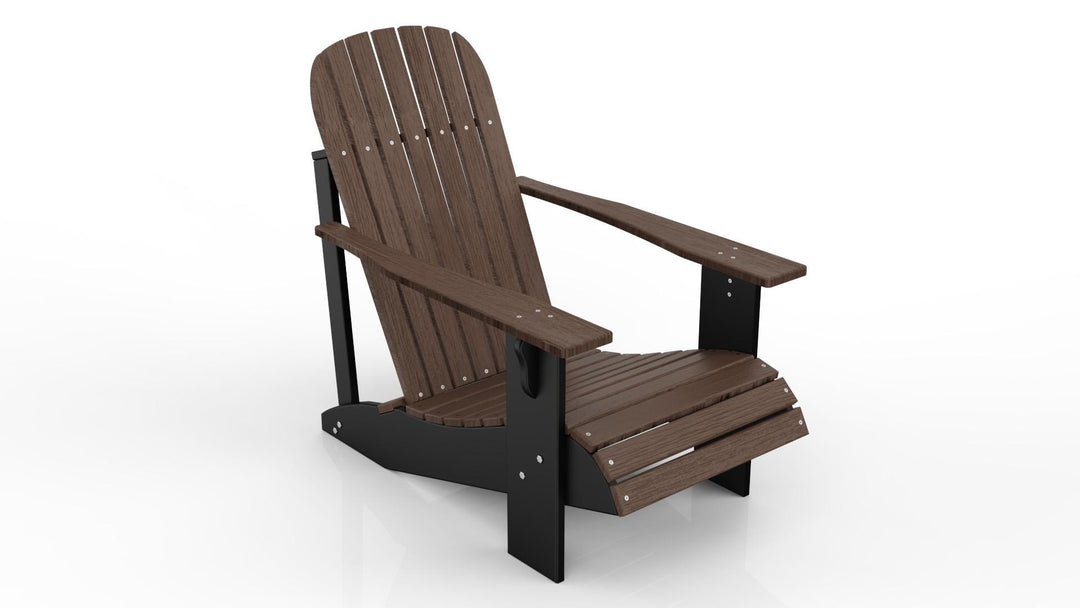 Adirondack Chair in Classic Style. Two Tone Combo