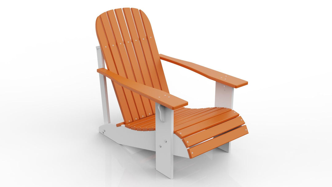Adirondack Chair in Classic Style. Two Tone Combo