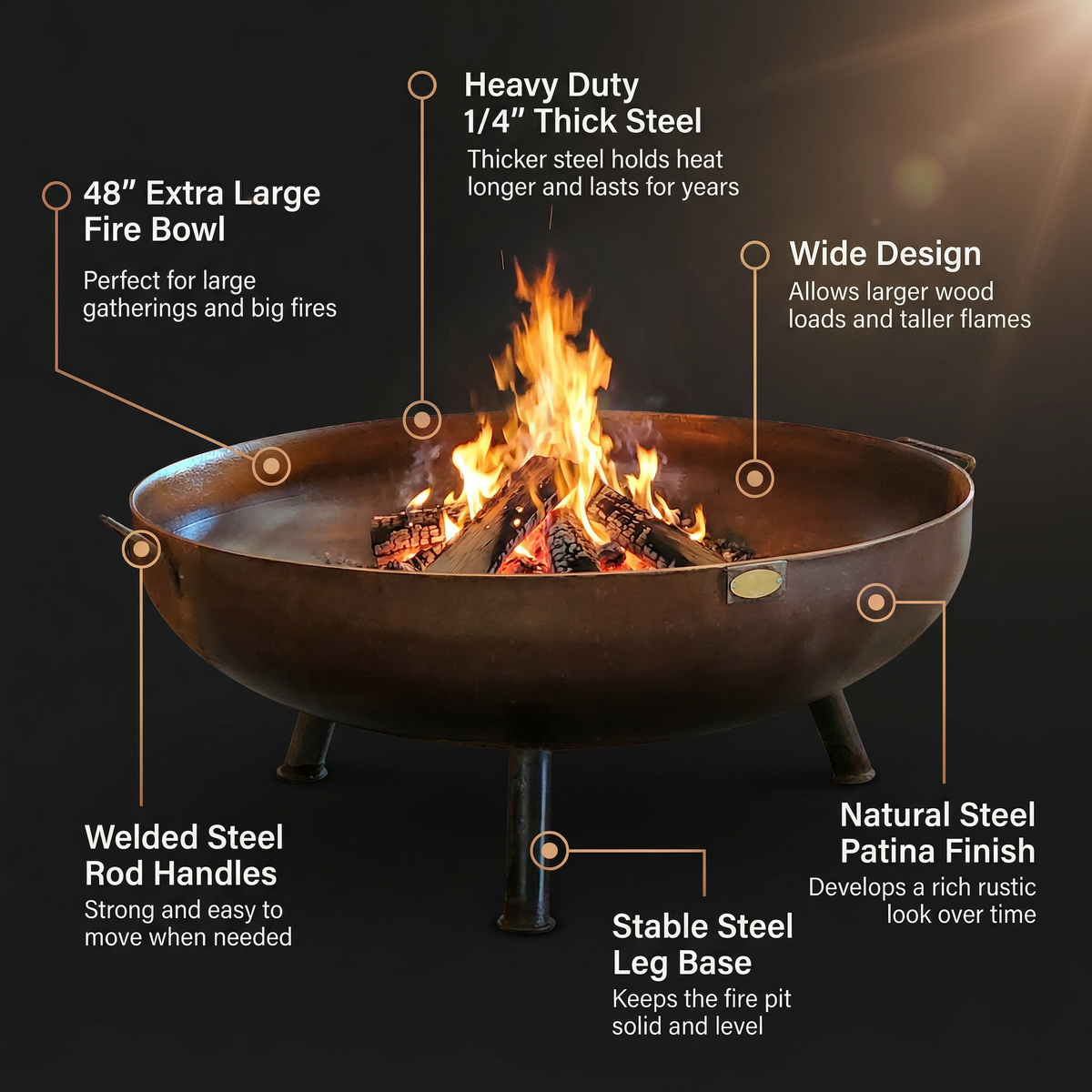 48" Legacy Fire Pit