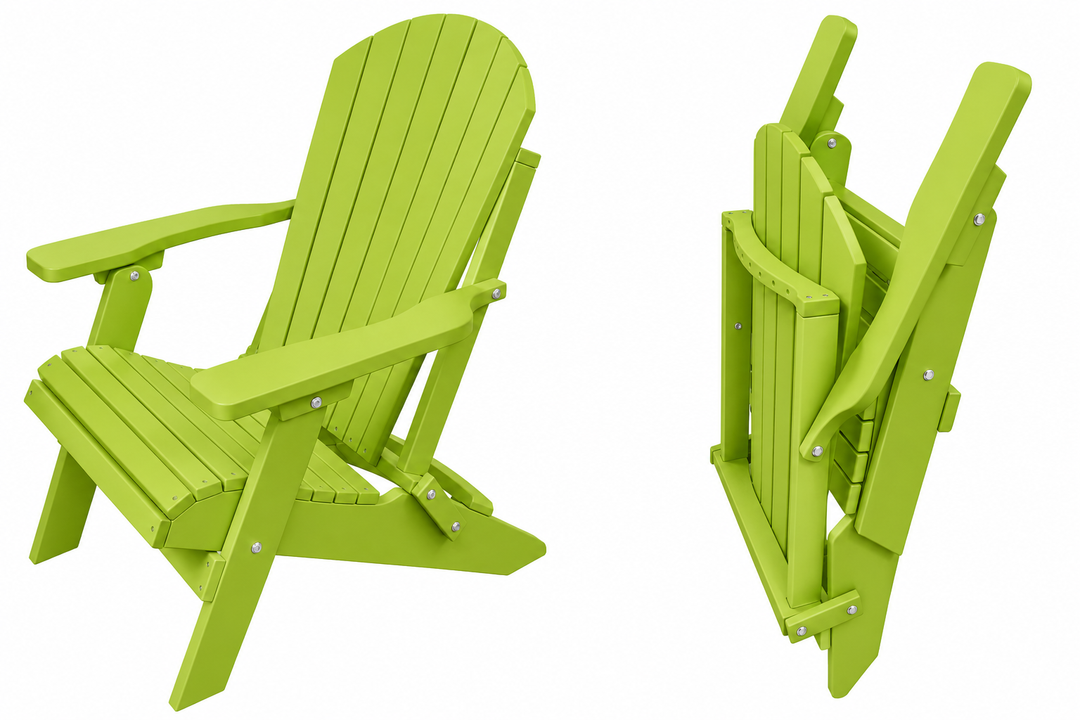 Deluxe Folding Adirondack Chair