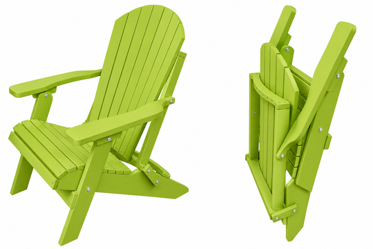 Deluxe Folding Adirondack Chair