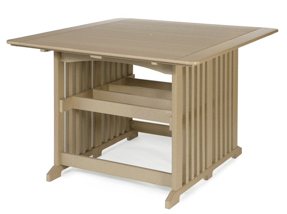 Leisure Lawns 866B 72 inch square bar table