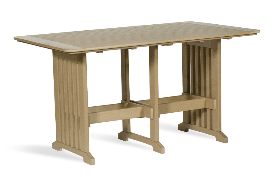 Leisure Lawns 872B 72 inch rectangular bar table