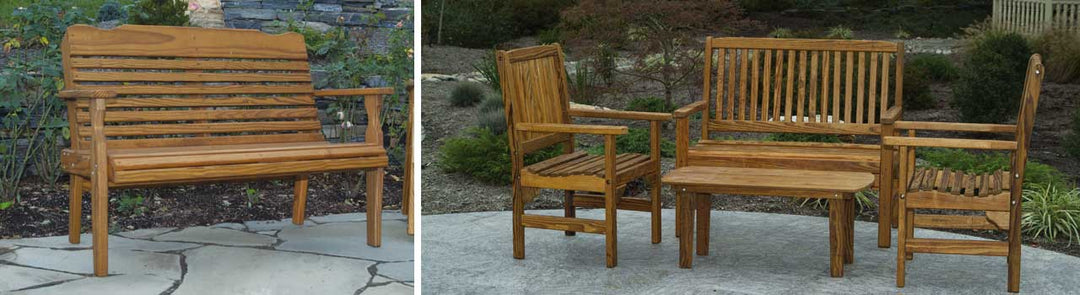 Leisure Lawns 620 6' Park Bench