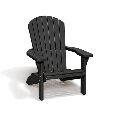 Black poly (360) Fanback Chair