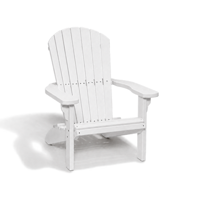 White poly (360) Fanback Chair
