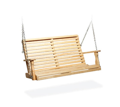 Leisure Lawns 415 4' Roll-Back Porch Swing