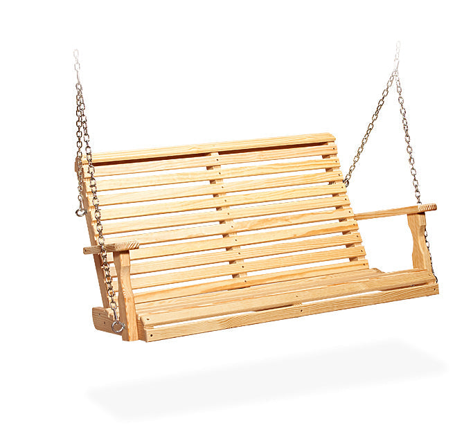 Leisure Lawns 415 4' Roll-Back Porch Swing