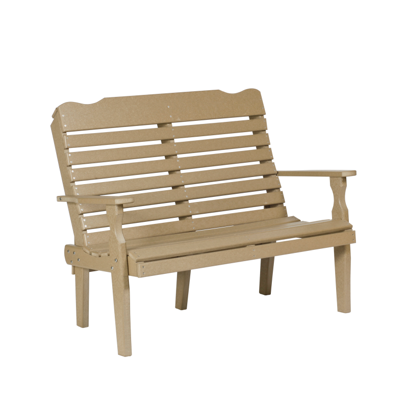 426 4ft curve back bench