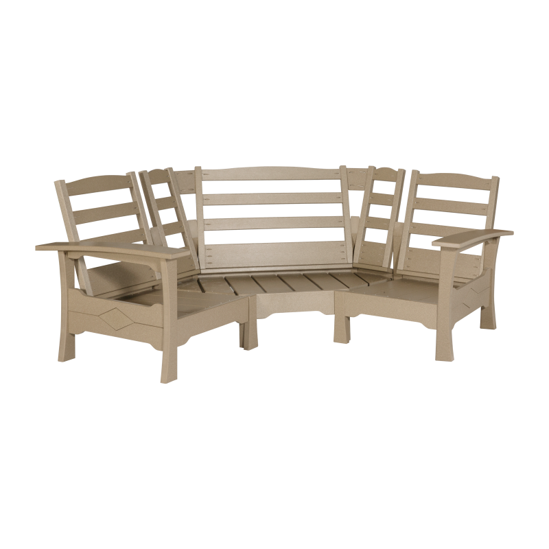 904 mission corner sofa
