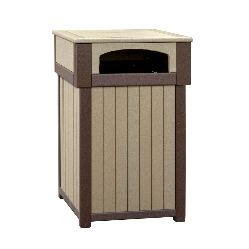 931 Trash can 1 hole