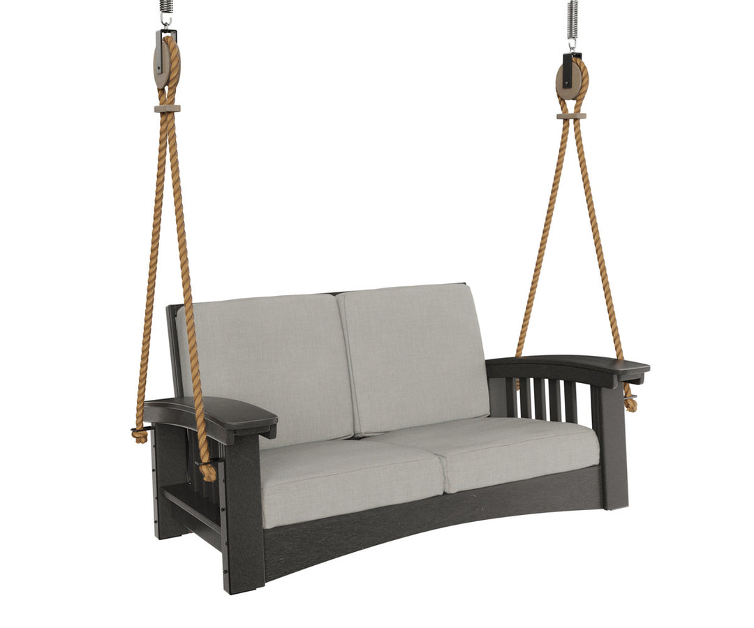 Leisure Lawns 954 Deep Seating Love Seat Swing