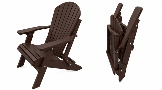 Set of 12 Deluxe Folding Adirondack Chairs Bulk Discount