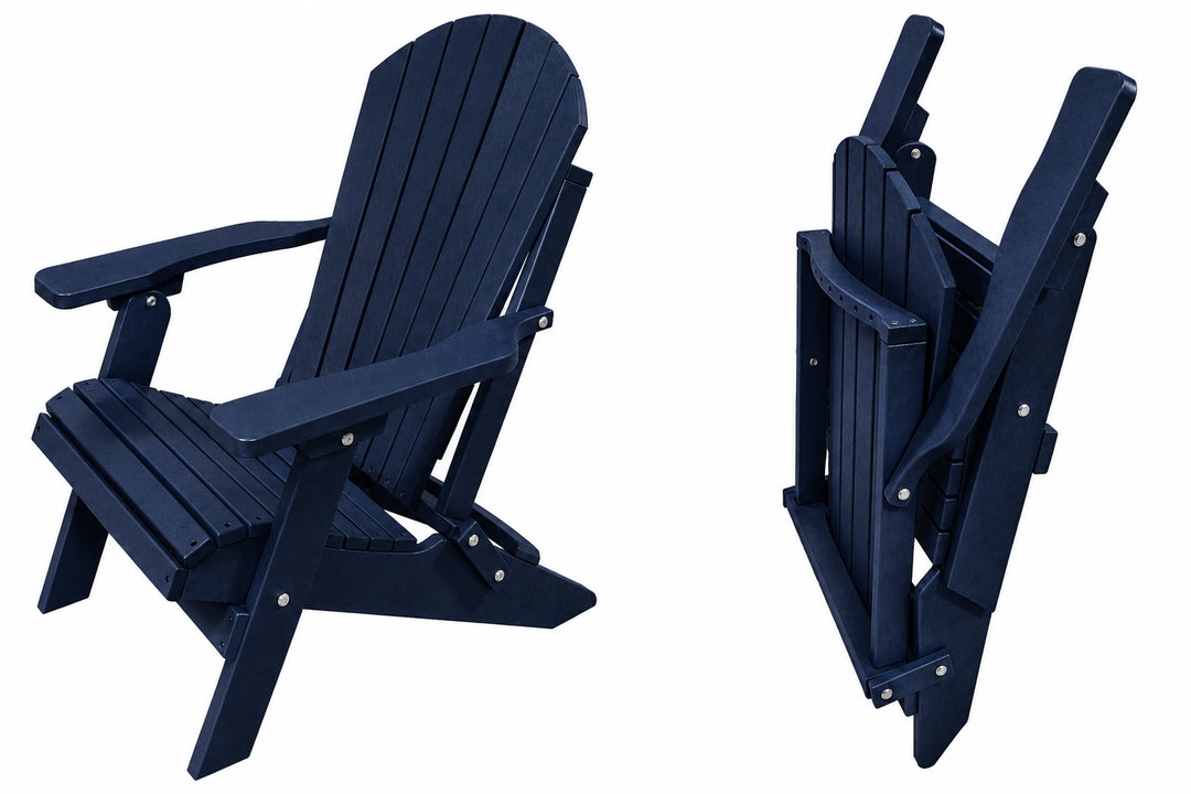Deluxe Folding Adirondack Chair