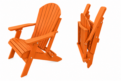 Deluxe Folding Adirondack Chair