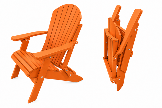 Deluxe Folding Adirondack Chair