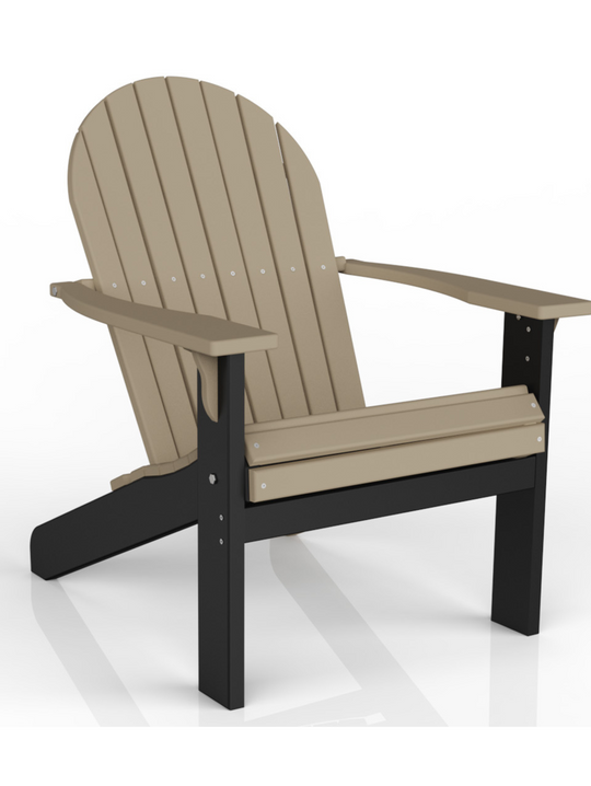 adirondack chair #color_weathered-wood-on-black