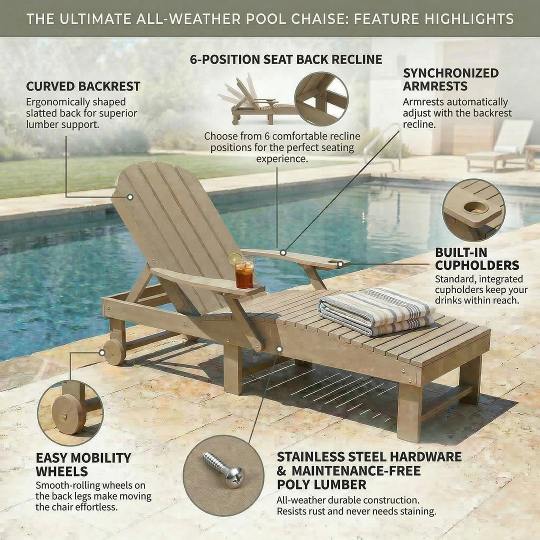 Poly Grove - Chaise Lounge