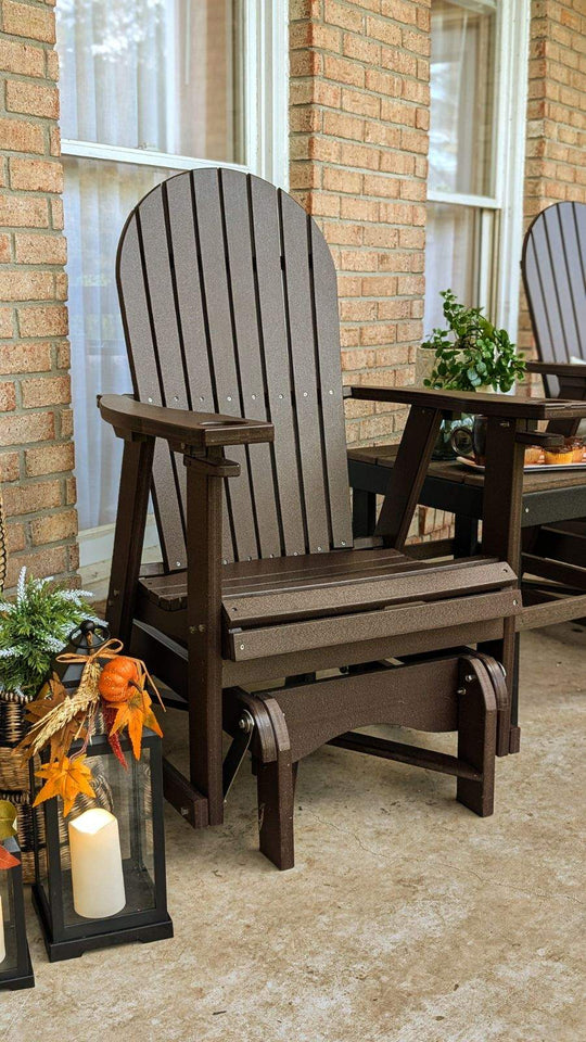 Poly Adirondack Glider