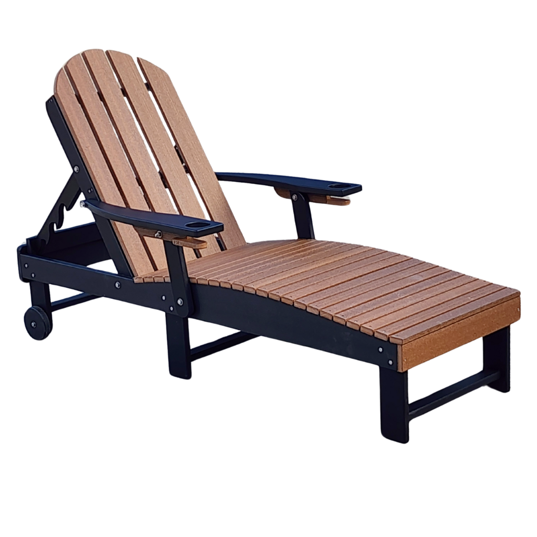 balcony poly chair #color_brazilian-walnut-on-black