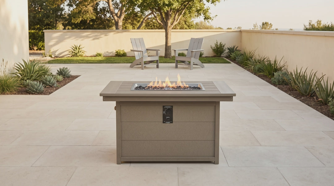 (812) 24"x 46" Rectangular Fire Pit