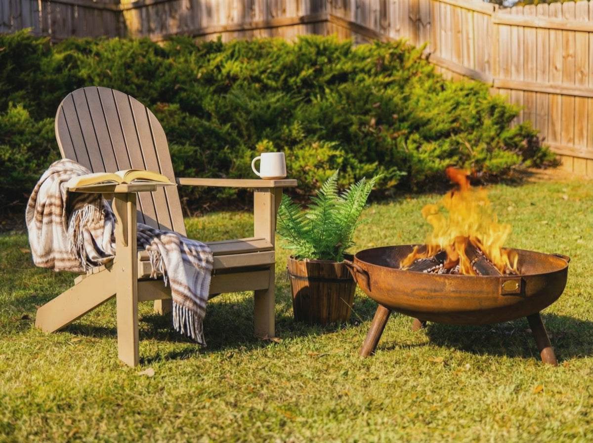 Load video: 30" Scout Fire Pit