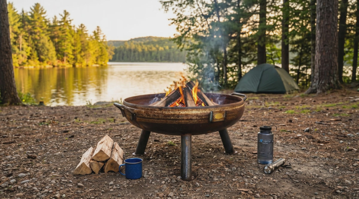 Load video: 24" Scout Fire Pit