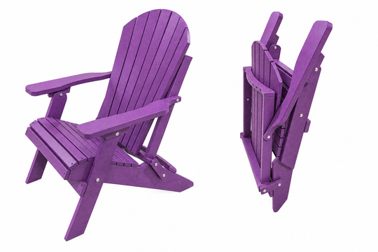 Deluxe Folding Adirondack Chair