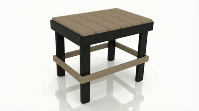 Poly Grove Glider Height Side Table