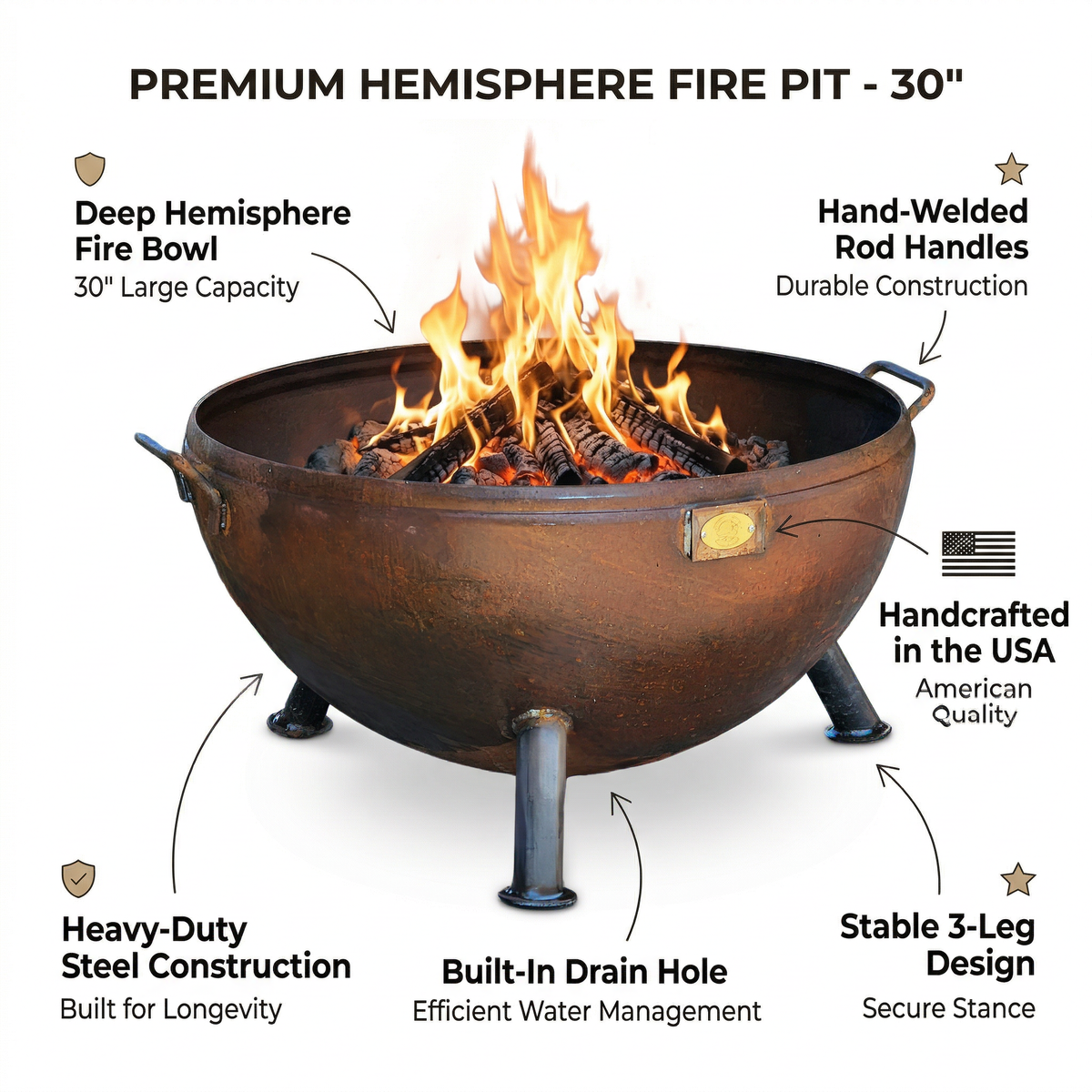 30" Pioneer Fire Pit