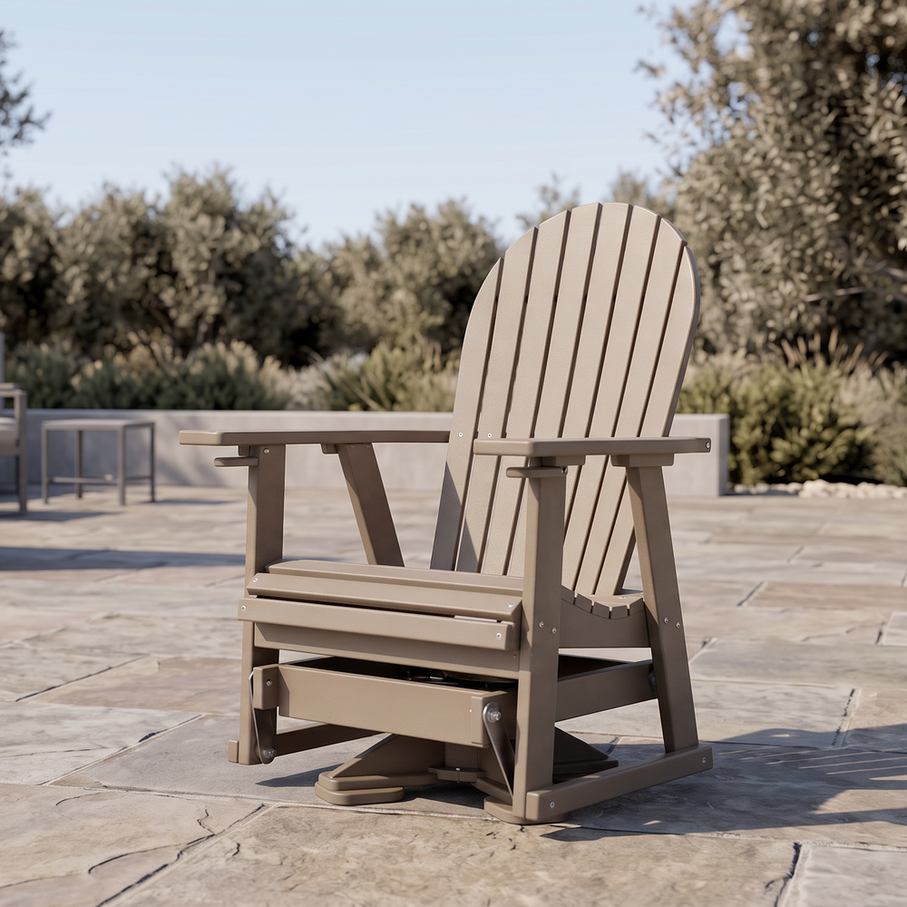 Poly Grove Swivel Glider