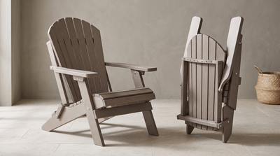 Deluxe Folding Adirondack Chair
