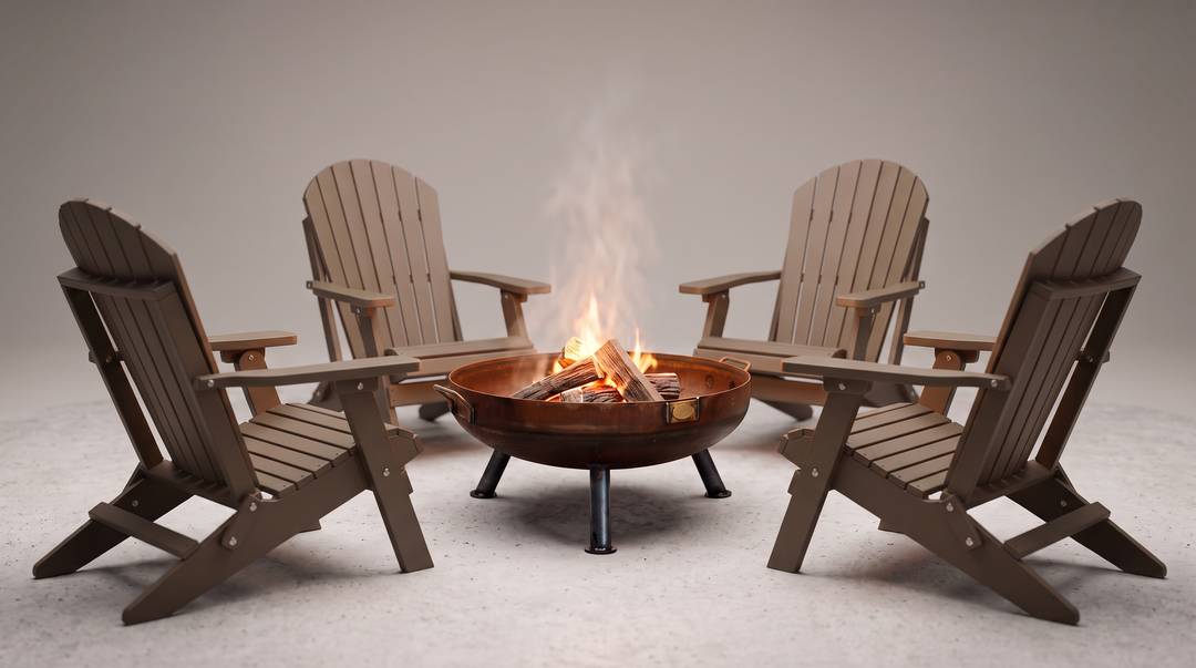 30" Scout and Deluxe Adirondack Chair Bundle