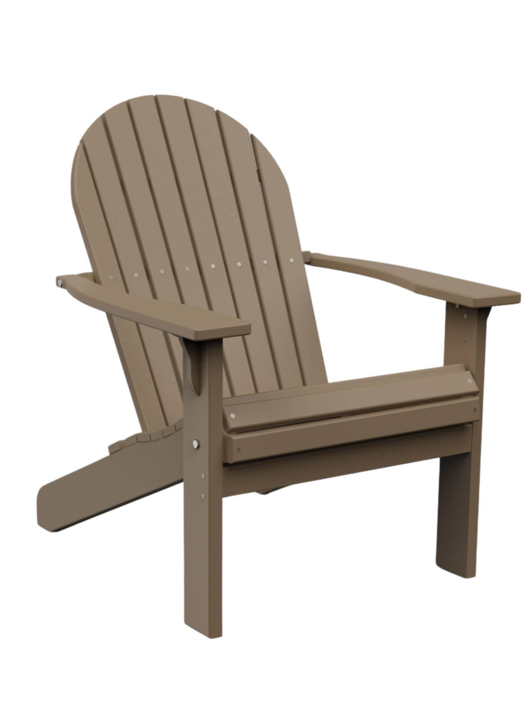 Poly Grove Deluxe Tall Wide Adirondack Chair – Evergreen Patio