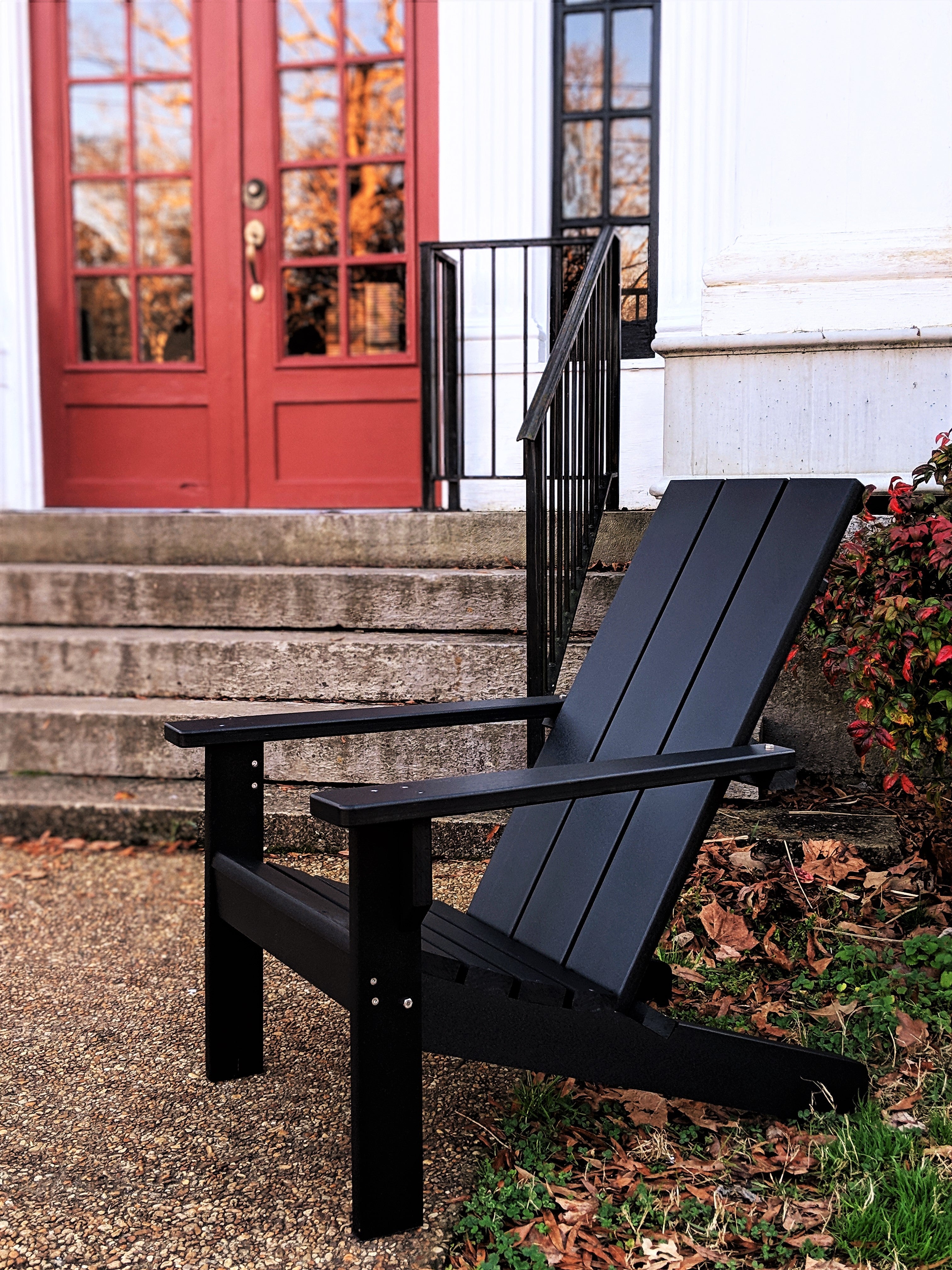 Modern Adirondack Chair Evergreen Patio