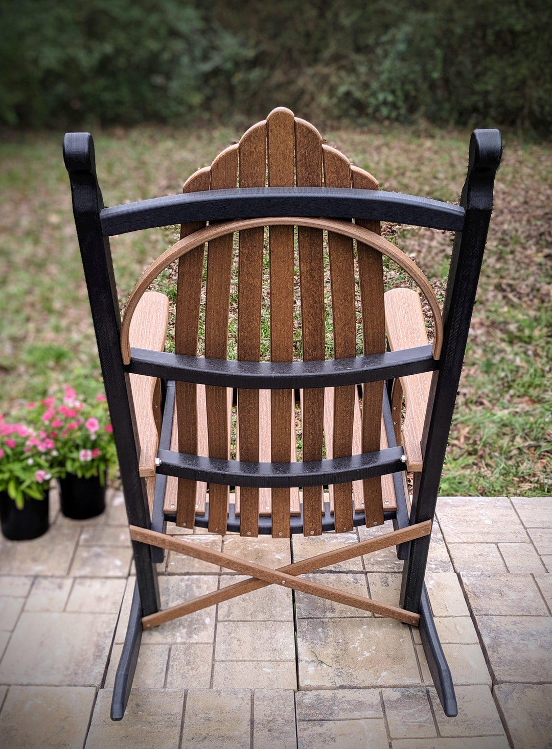 Poly Hickory Bend Rocker - Evergreen Patio