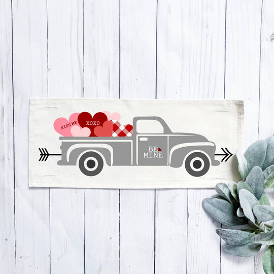 Holiday Panel: VINTAGE HEART TRUCK Valentines