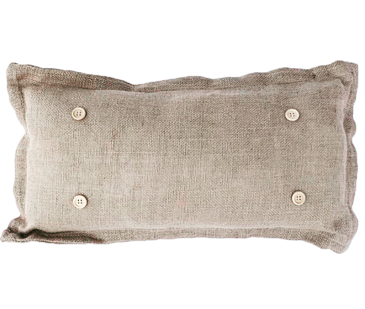 Burlap: Pillow ONLY (with insert)