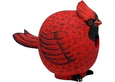 Cardinal Gordo Birdhouse
