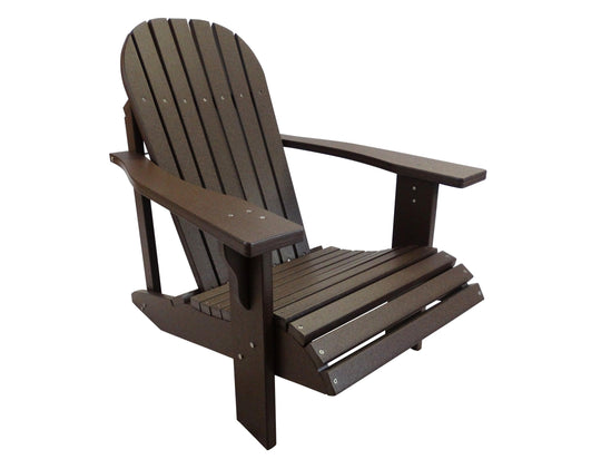 Classic Poly Adirondack Chair - Evergreen Patio #color_mahogany