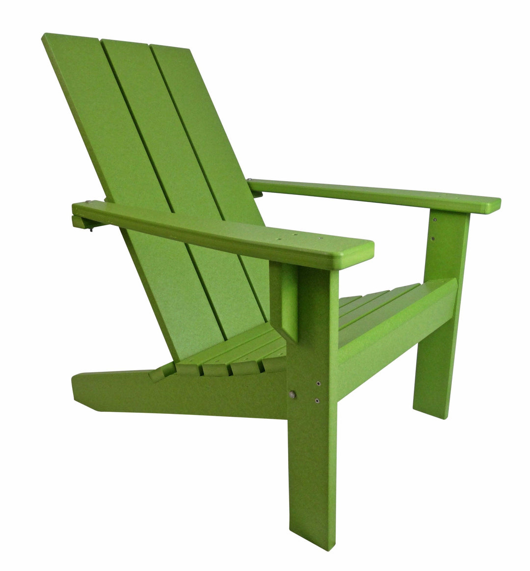Modern Adirondack Chair - Evergreen Patio #color_lime