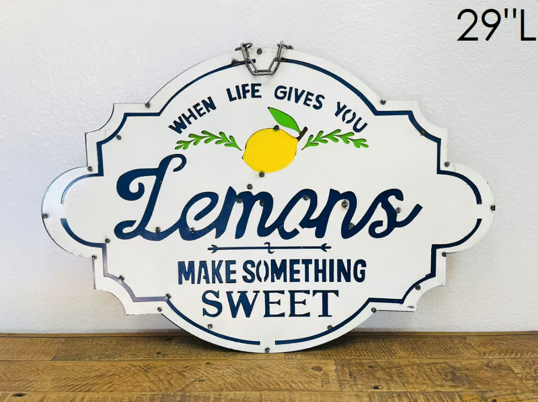 Lemons Make Something Sweet