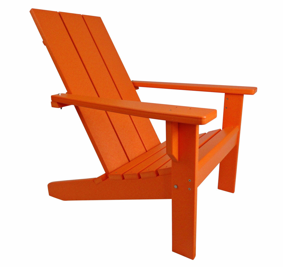 Modern Adirondack Chair - Evergreen Patio #color_orange