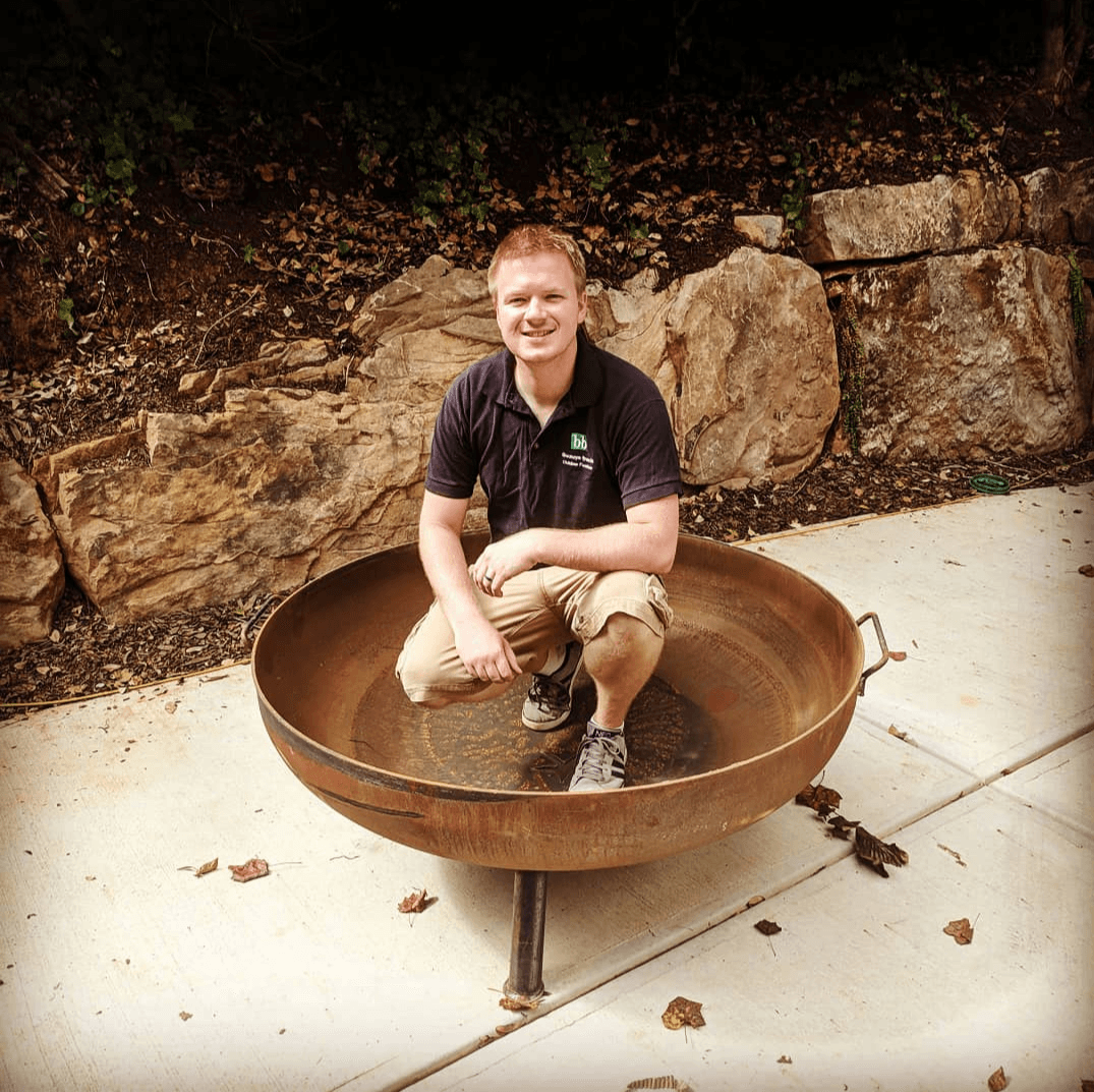 48" Heavy Duty Fire Pit - Evergreen Patio