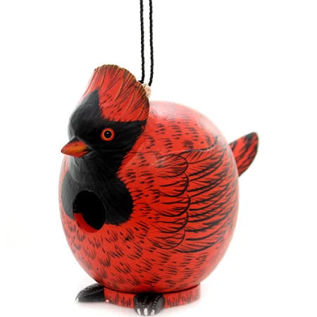 Cardinal Gordo Birdhouse