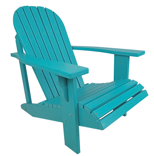 Classic Poly Adirondack Chair - Evergreen Patio #color_aruba